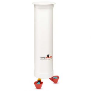 Royal Rooster drinker with twin cups